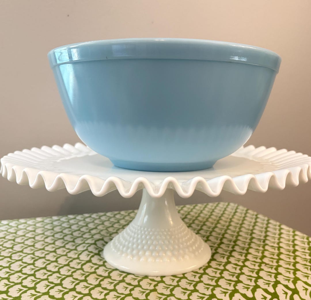 Vintage Pyrex Delphite Bluebelle Mixing Bowl 403 2-1/2 Quart - Etsy