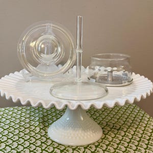 CHOICE - Vintage Pyrex Flameware Percolator Parts -  Basket, Stem or Lid