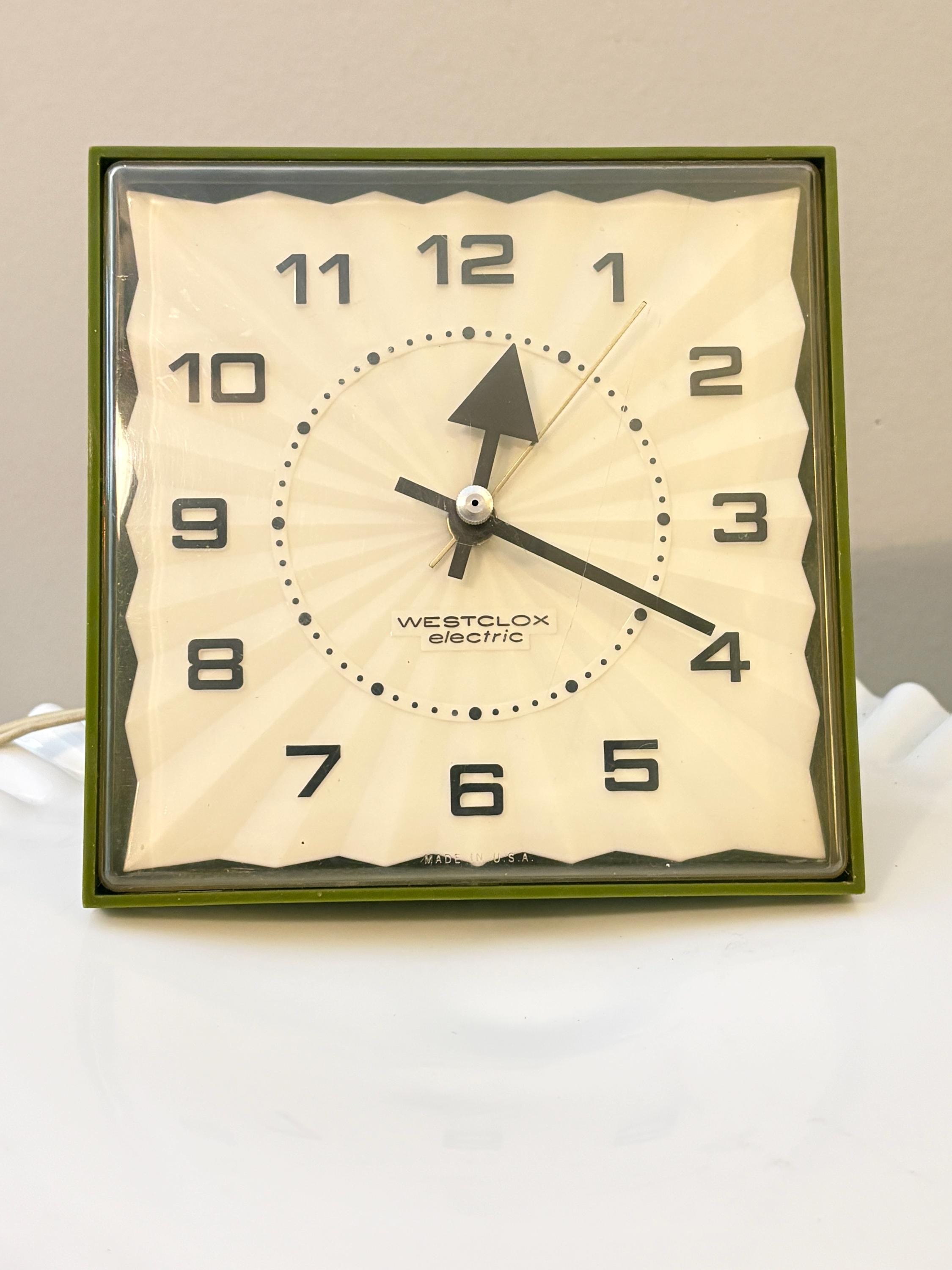 Westclox Electric Clock - Etsy