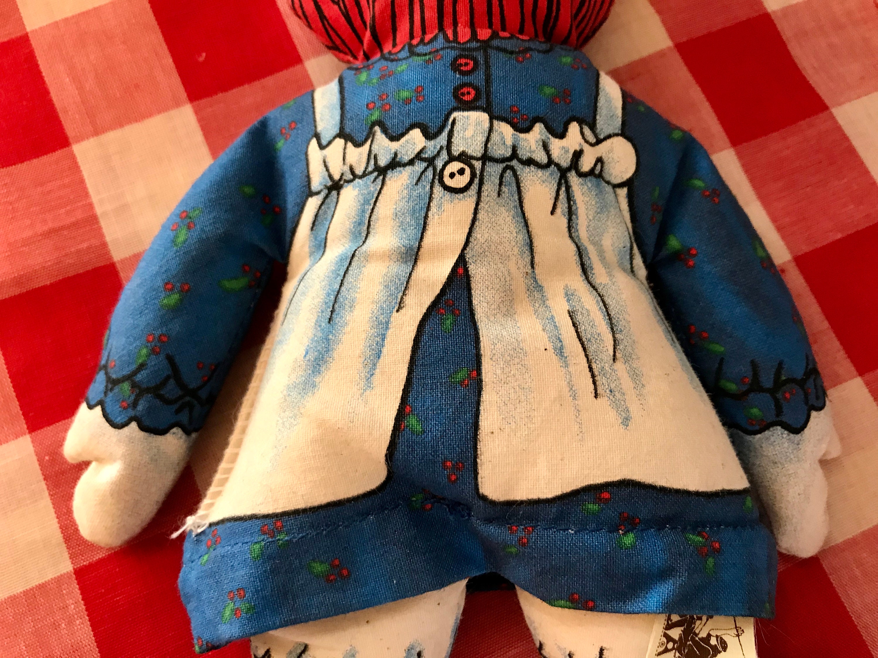 Vintage 8 Raggedy Ann Bean Bag Doll in Pouch by Toy Etsy