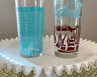 CHOICE of Turquoise Vintage Tumbler - 16 ounce