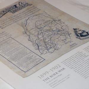 Boer War Map Print