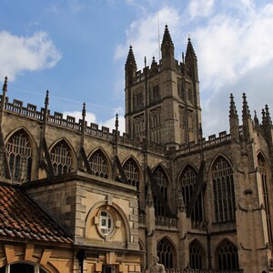 Bath Abbey View Digital Fine Art Print