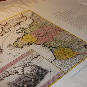 Map Print -Naval Operations Against France During the Seven Years War