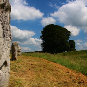 Avebury Stones III Digital Fine Art Photography