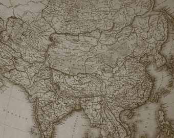 Digital Download Asia Map