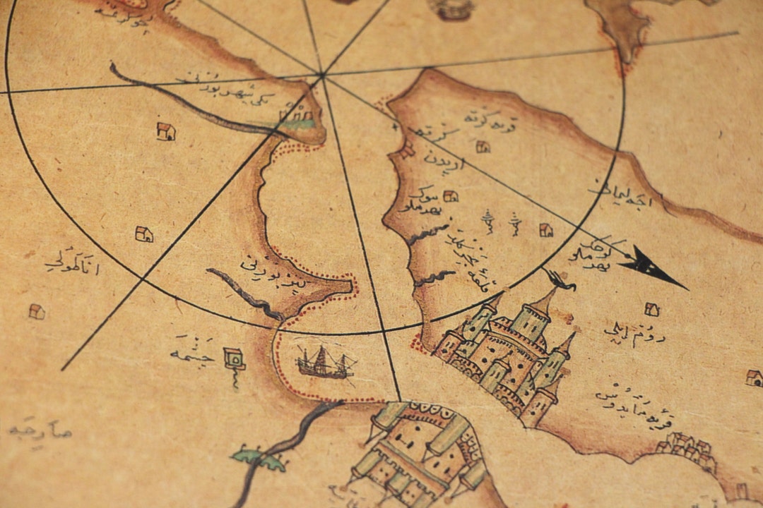 Digital Download Compass Castle Reflection - Etsy