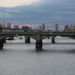 Along the Thames III Digital Fine Art Print