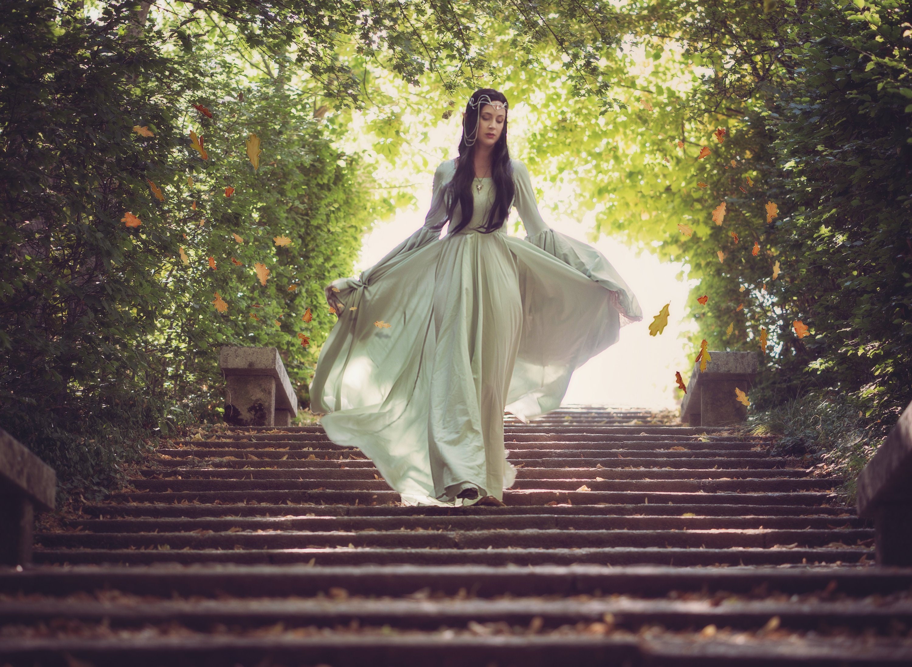 Arwen Dress - Lord of The Ring - Elven dress - MAKE TO ORDER