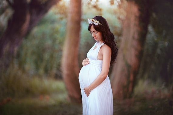 Maternity Goddess Convertible Dress Long Multiway Dress READY TO