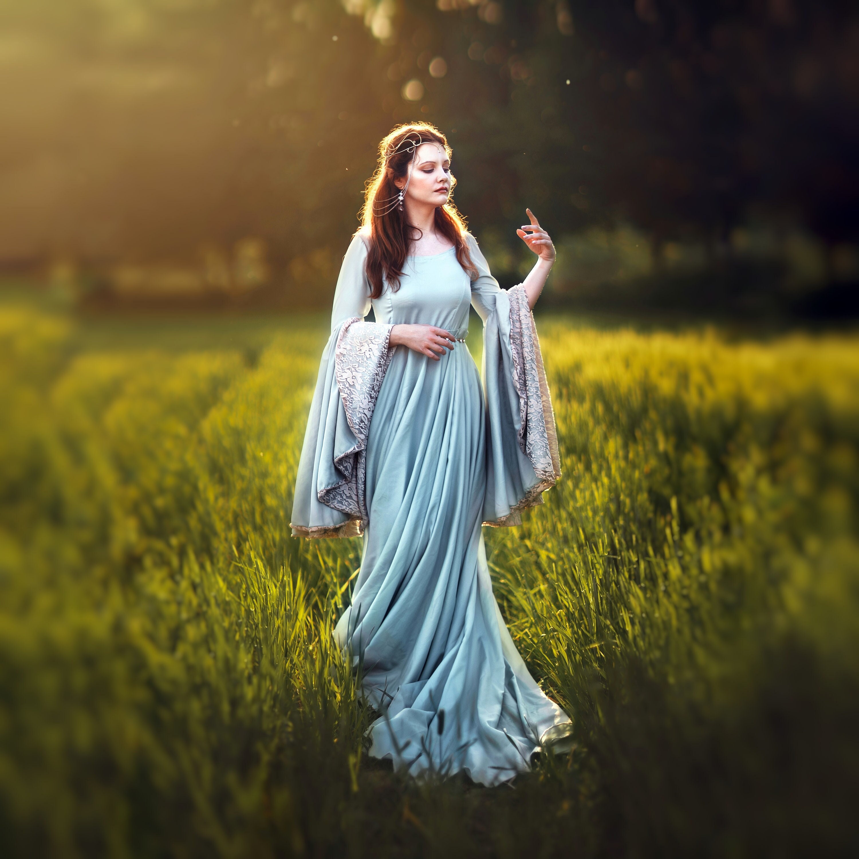 Arwen Dress - Lord of The Ring - Elven dress - MAKE TO ORDER