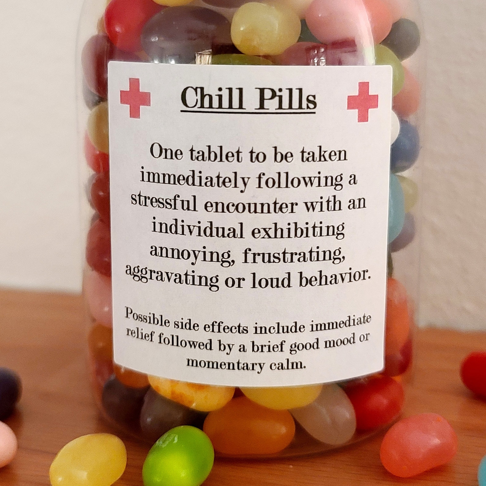 Chill Pills Jar Etsy