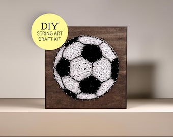 Soccer Ball String Art Template & Directions | PDF | DIY Project