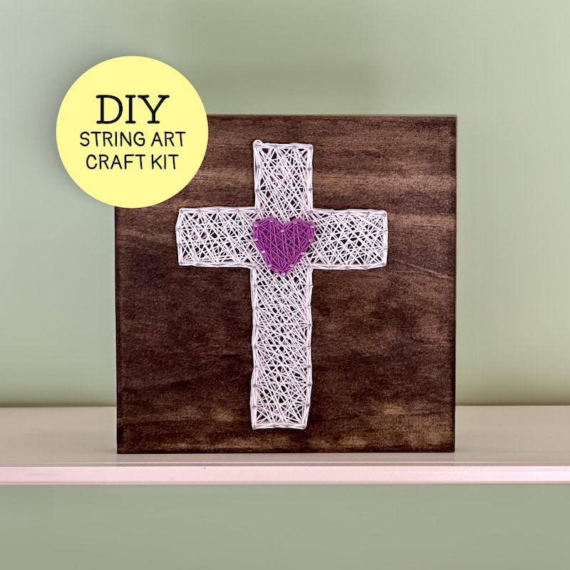 Cross String Patern Cross String Art - Etsy