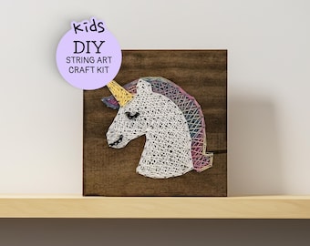 DIY Unicorn String Art Kit – Kids Craft Project