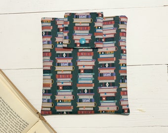 kindle sleeve, kindle book cover case, kindle oasis case, kindle accessories, ereader case, book lover gift ideas, reader gift