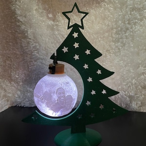 Custom Christmas Ornament and Display Tree