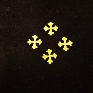 Small Gold Crosses - Lot of 24