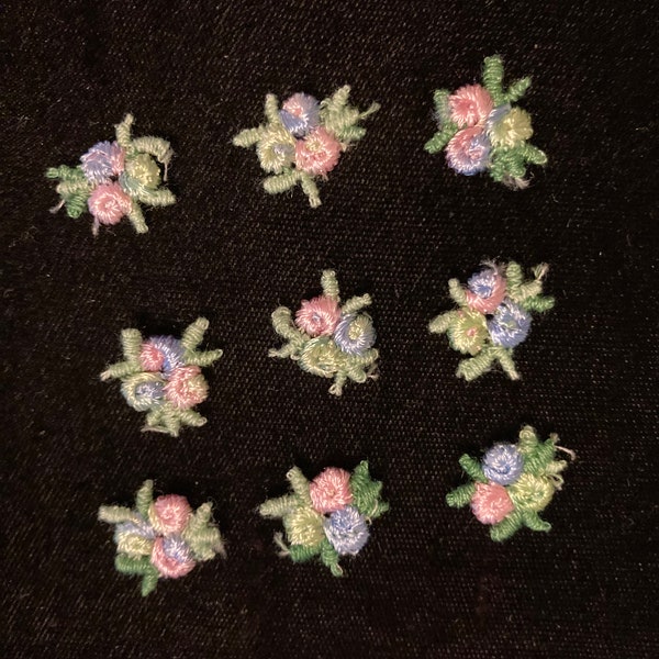 Ribbon Rose Buds Etsy