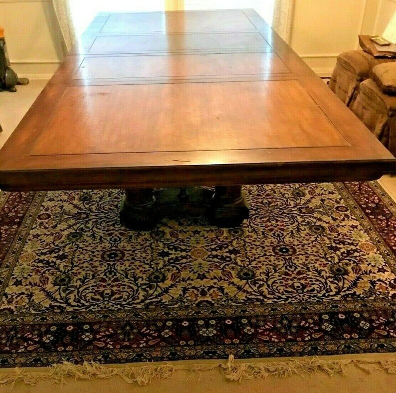 Huge Wood Renaissance Collection Mahogany Thomasville Formal Etsy