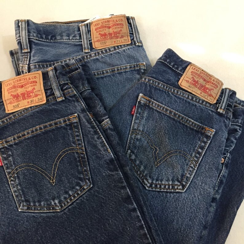 high rise vintage levis
