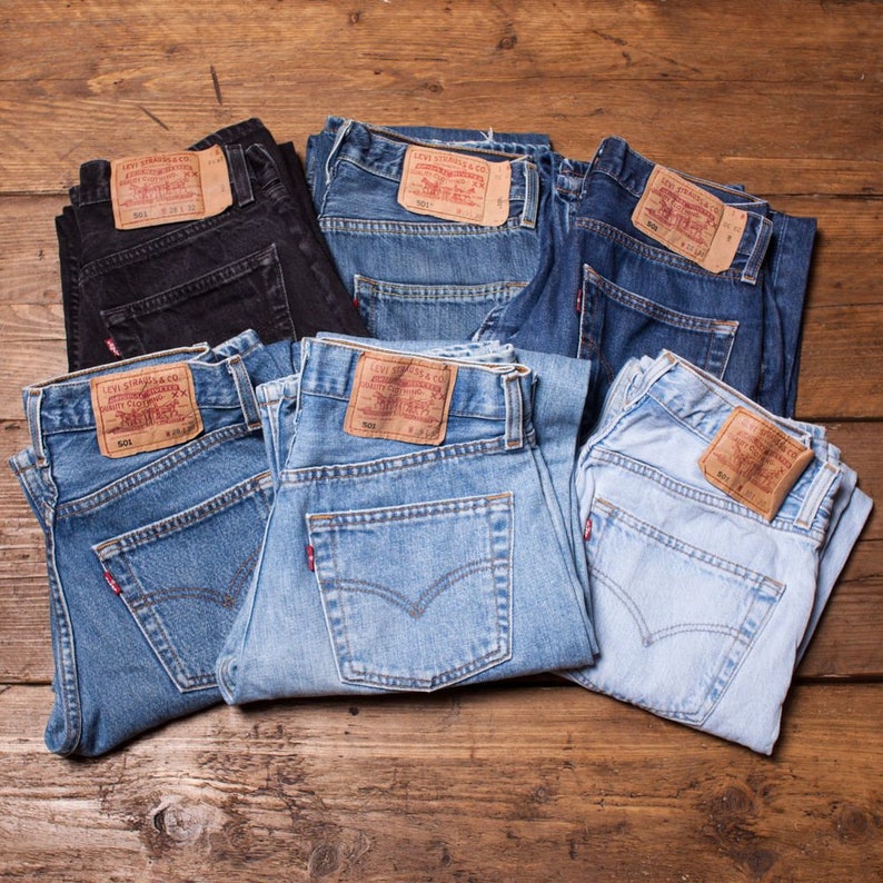high rise vintage levis