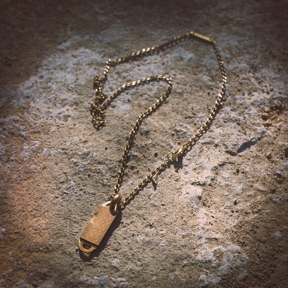 PULL Necklace Clasp Necklace Mens Jewelry Mens Pendant Etsy