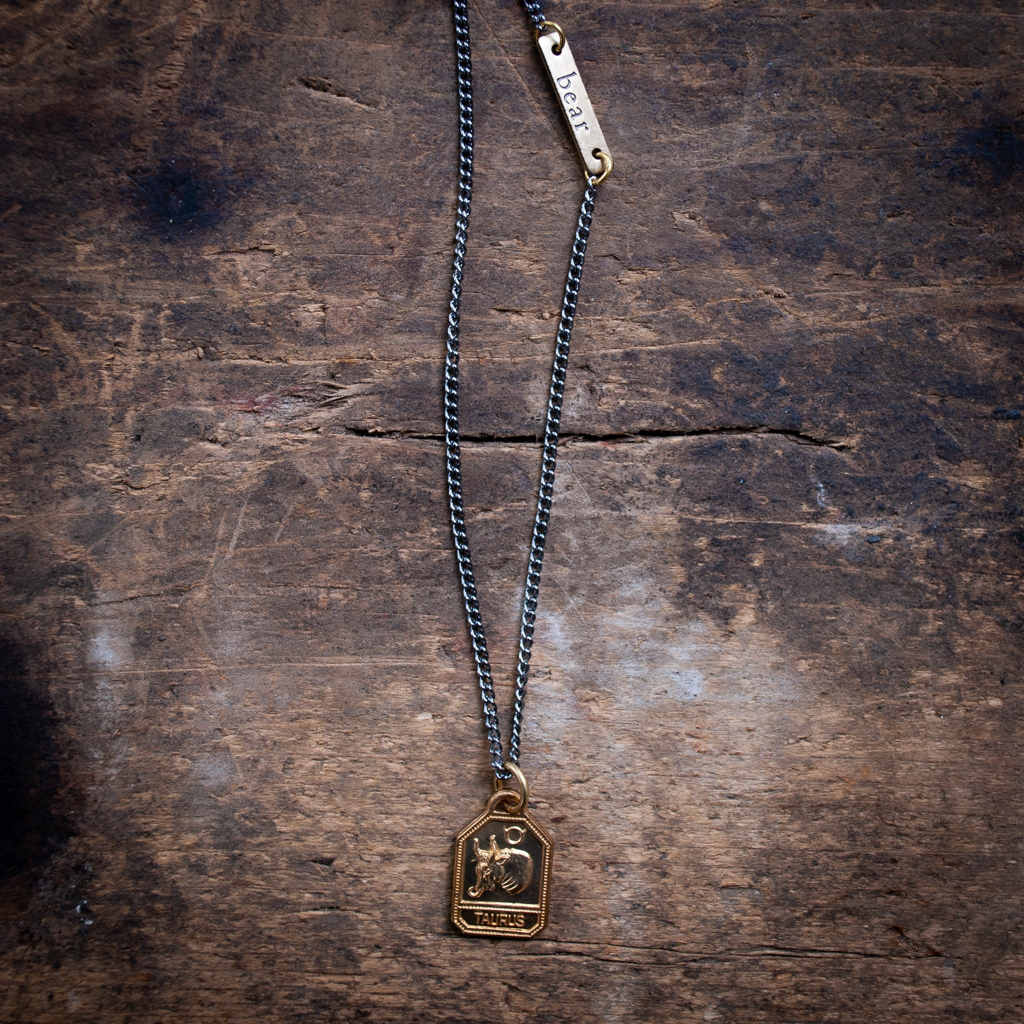 Taurus Necklace Zodiac Necklace 