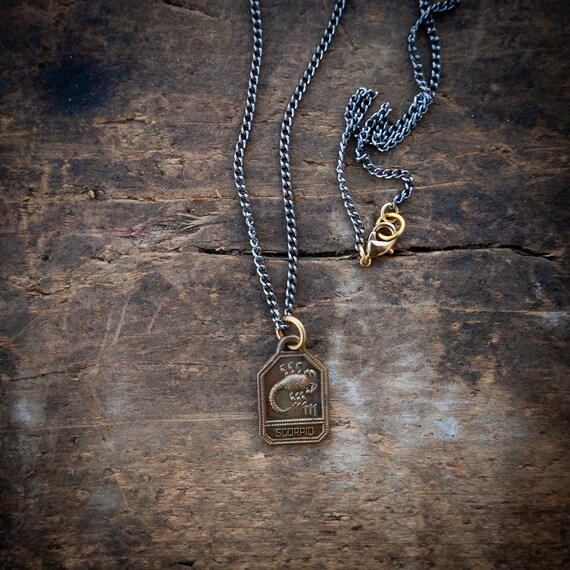 Scorpio Necklace Zodiac Necklace 