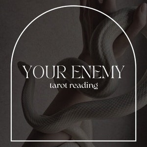 Leitura de Tarô do Seu Inimigo | Qual é o carma deles | O que eles pensam de você | Leitura Intuitiva | Tarô Espiritual | Entrega Rápida | Vidente