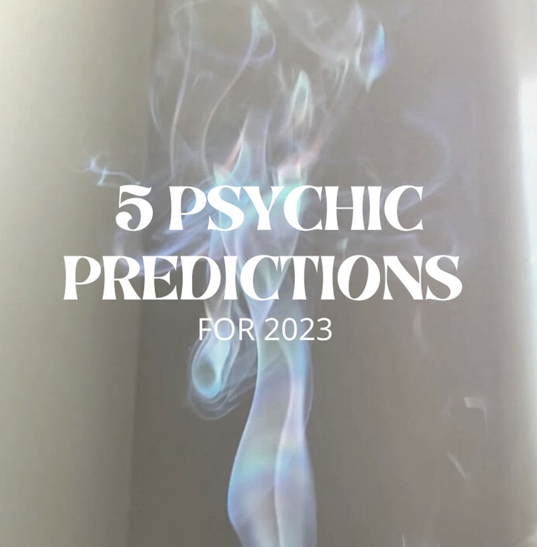 5 Psychic Predictions for 2023 / Tarot Reading / Intuitive Etsy