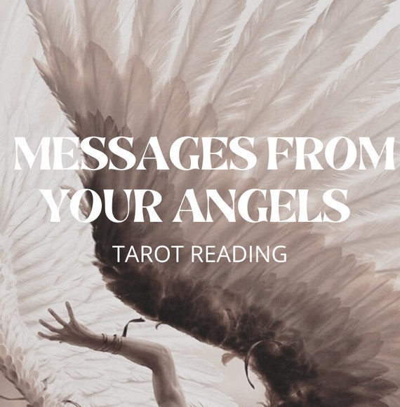 Message From Your Angels Tarot Reading Quick Tarot Reading Etsy