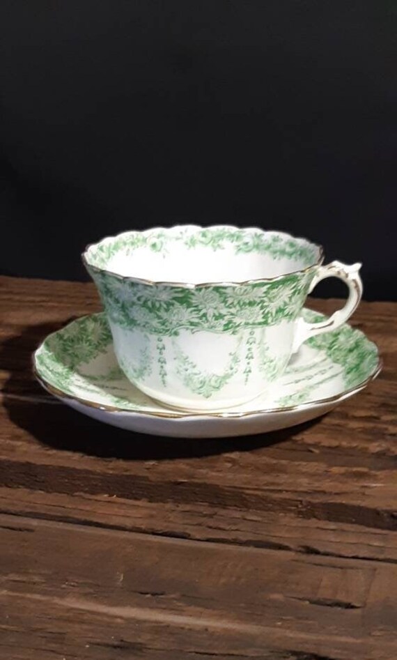 Vintage Best English China Tea Cup and Saucer Set Etsy