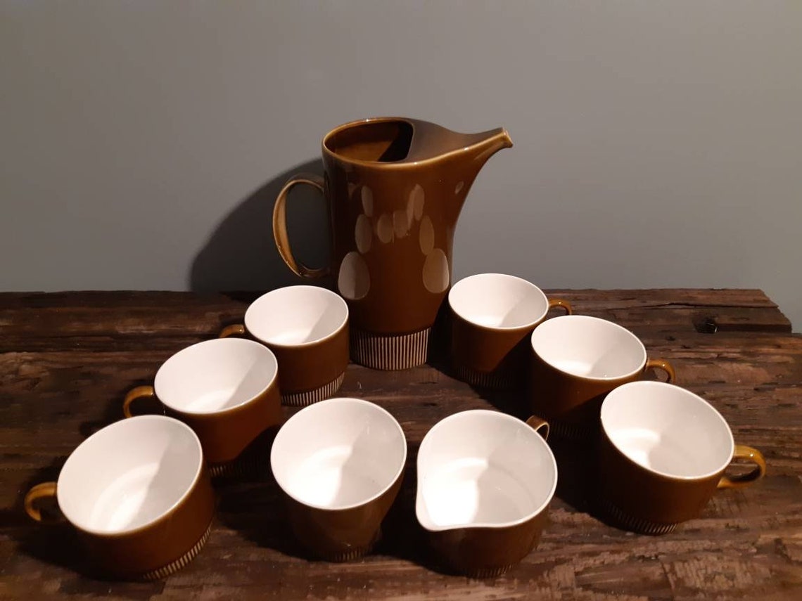 SHIPPING INCLUDED Vintage Poole Pottery 1960s Coffee/tea Etsy