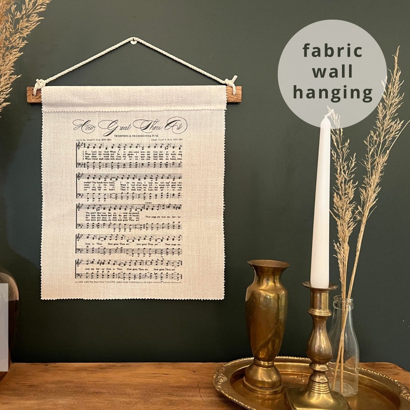 Christian Tapestry Hymns Etsy