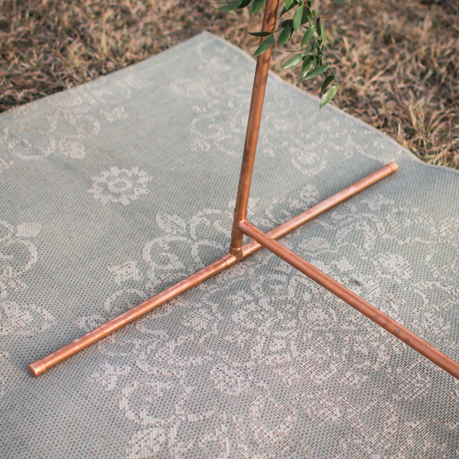 Wedding Arch Copper Pipe Backdrop Stand Wedding Decor Etsy