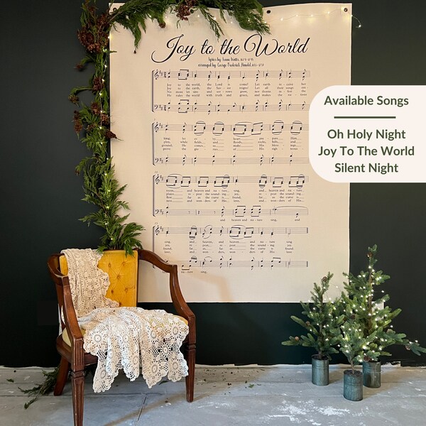 Joy World Lyrics Backdrop Etsy Joy World Lyrics Backdrop Etsy