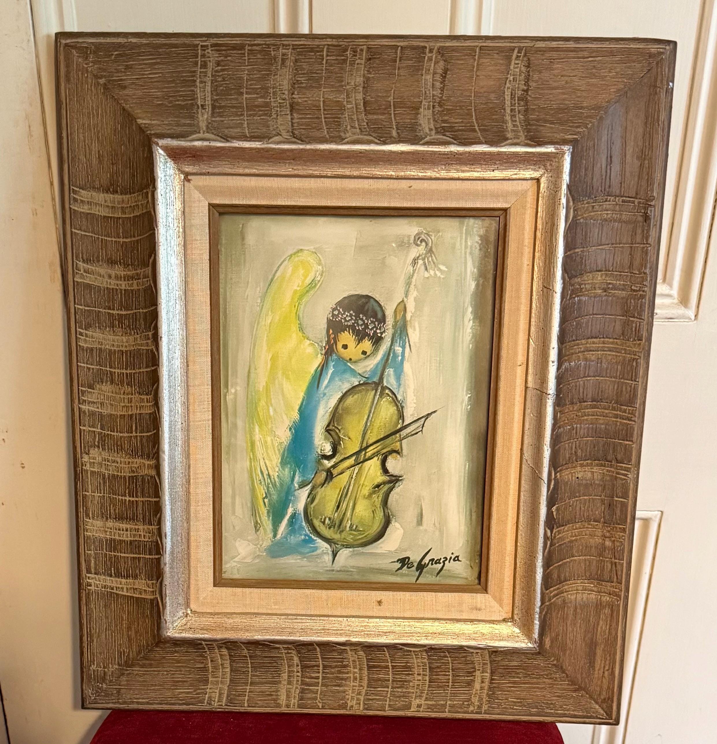 Vintage Angel Cello - Etsy