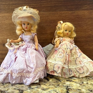 Sale Vintage Nancy Ann Storybook (2) dolls 1950&#39;s, Plastic, blond hair, Super Sweet!