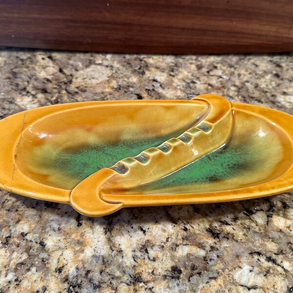 Vintage 1960s Maurice California Pottery Ashtray/Trinket Dish, Just Fabulous!