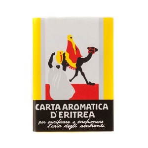 Carta Aromatica d'Eritrea (Papier Aromatique d'Érythrée) Encens en papier original