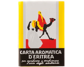 Carta Aromatica d'Eritrea (Aromatic Paper of Eritrea) Original paper incense