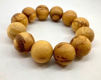 Fragrant handcrafted Palo Santo Healing Bracelet 18mm