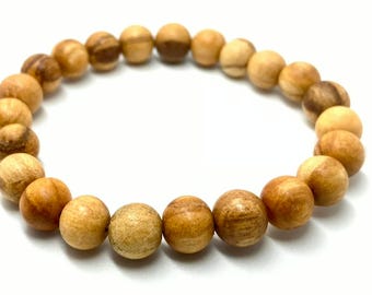 8mm Palo Santo sacred wood bracelet
