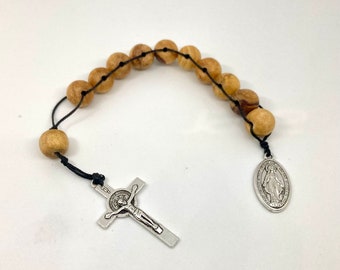 Sacrifice Beads Palo Santo Wooden Prayer Bead Good Beads Rosary Decade Catholic