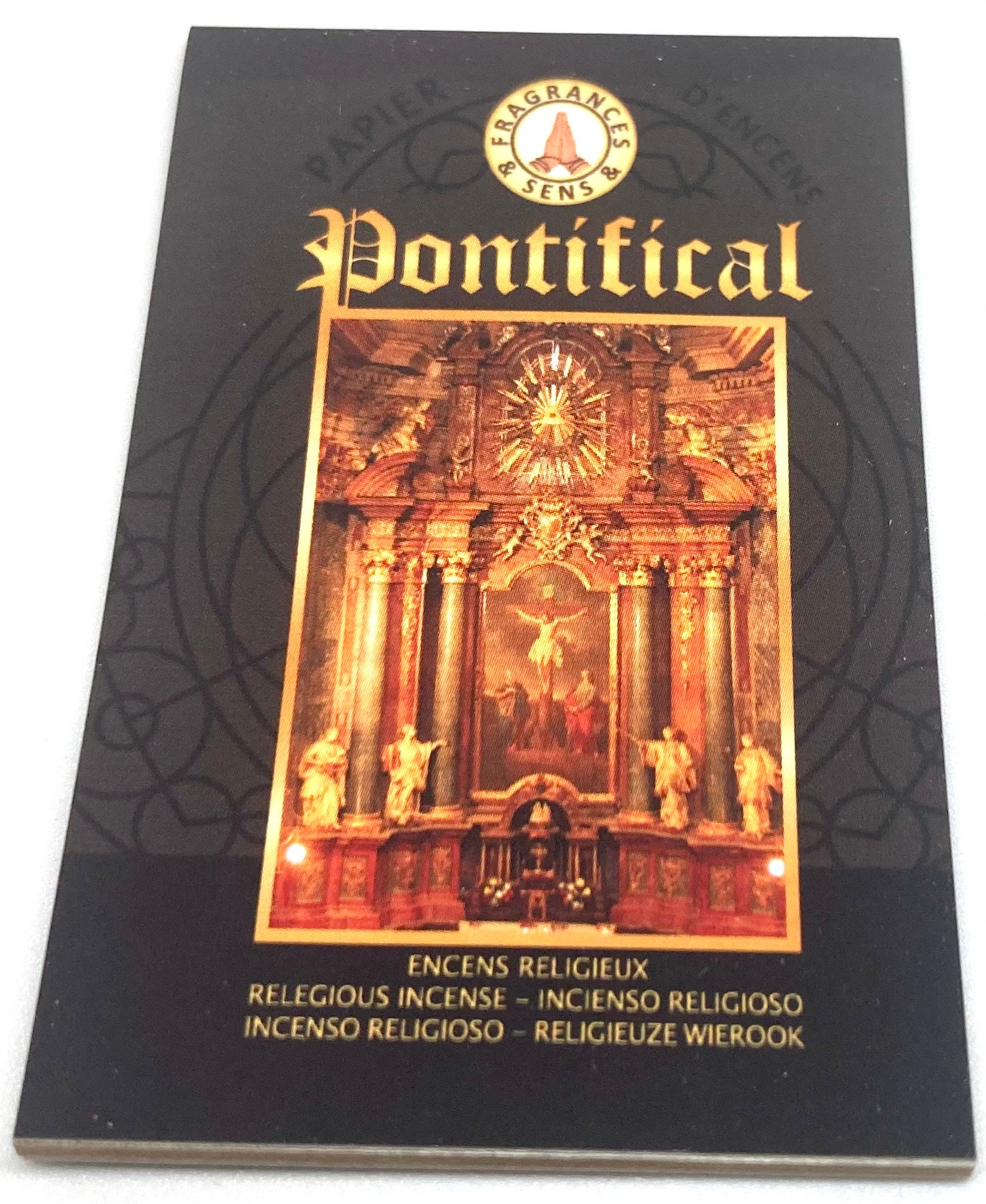 Paper Incense One Booklet of 36 Strips Pontifical Religious