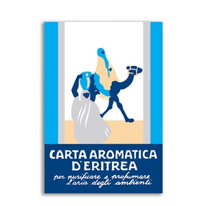 Carta Aromatica d'Eritrea (Aromatic Paper of Eritrea) blue Essence du Touareg paper incense