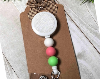 Interchangeable Badge Reel Hook and Loop - FREE Badge Topper