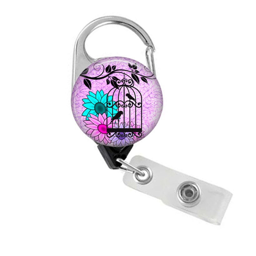 Badge Reel Stethoscope ID Tag Set Retractable Badge Holder Etsy