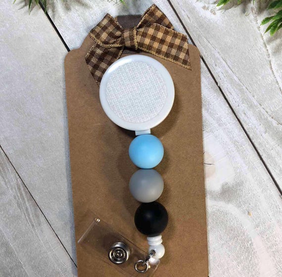 Interchangeable Beaded Badge Reel